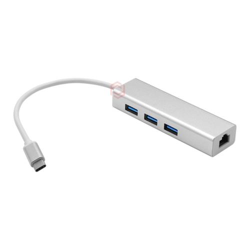 FRISBY TypeC-USB3.0+Gigabit Ethernet Adaptör FA-7666TC 10/100/1000Mbps
