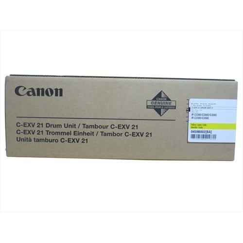 Canon,Drum Yell.C-EXV21,IR C 2380,2550,2880,3380,0459B002AA,ORJ.