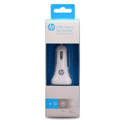 HP USB+Type-C Car Charger Multi Power SL