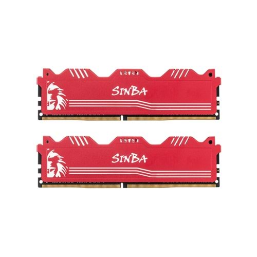 Leven SINBA DDR4 3000Mhz 8GB UDIMM Ram - Kırmızı