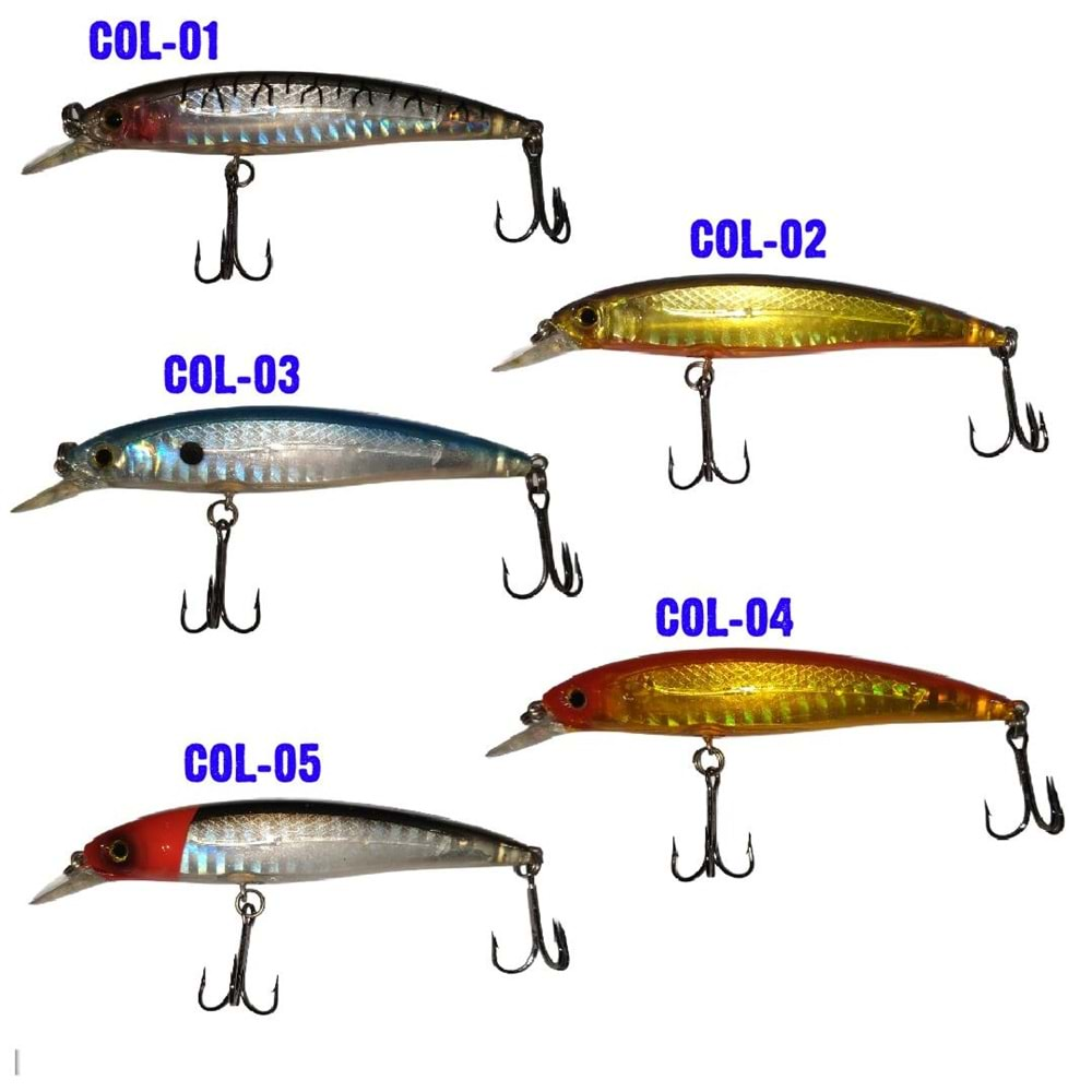 RODER 80mm 8gr RAPALA MAKET BALIK - COL:03