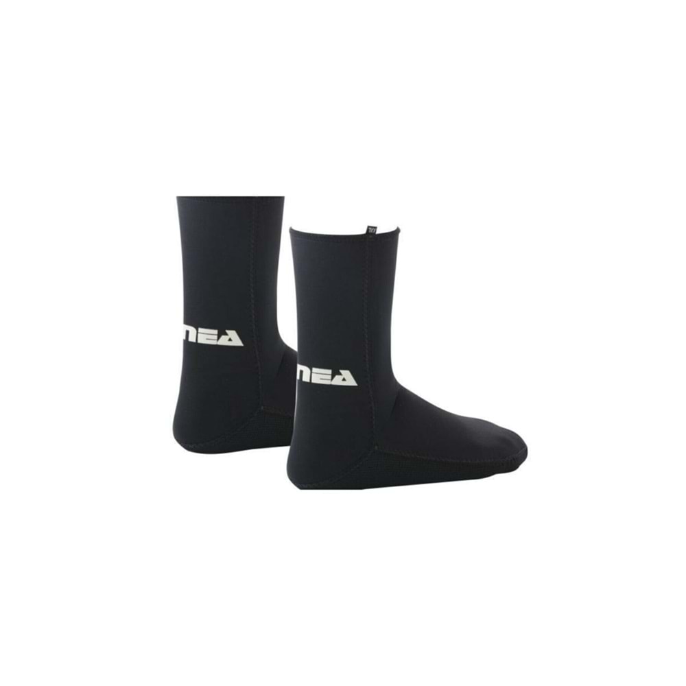 APNEA 3 mm Siyah Supratex Tabanlı Çorap - XL