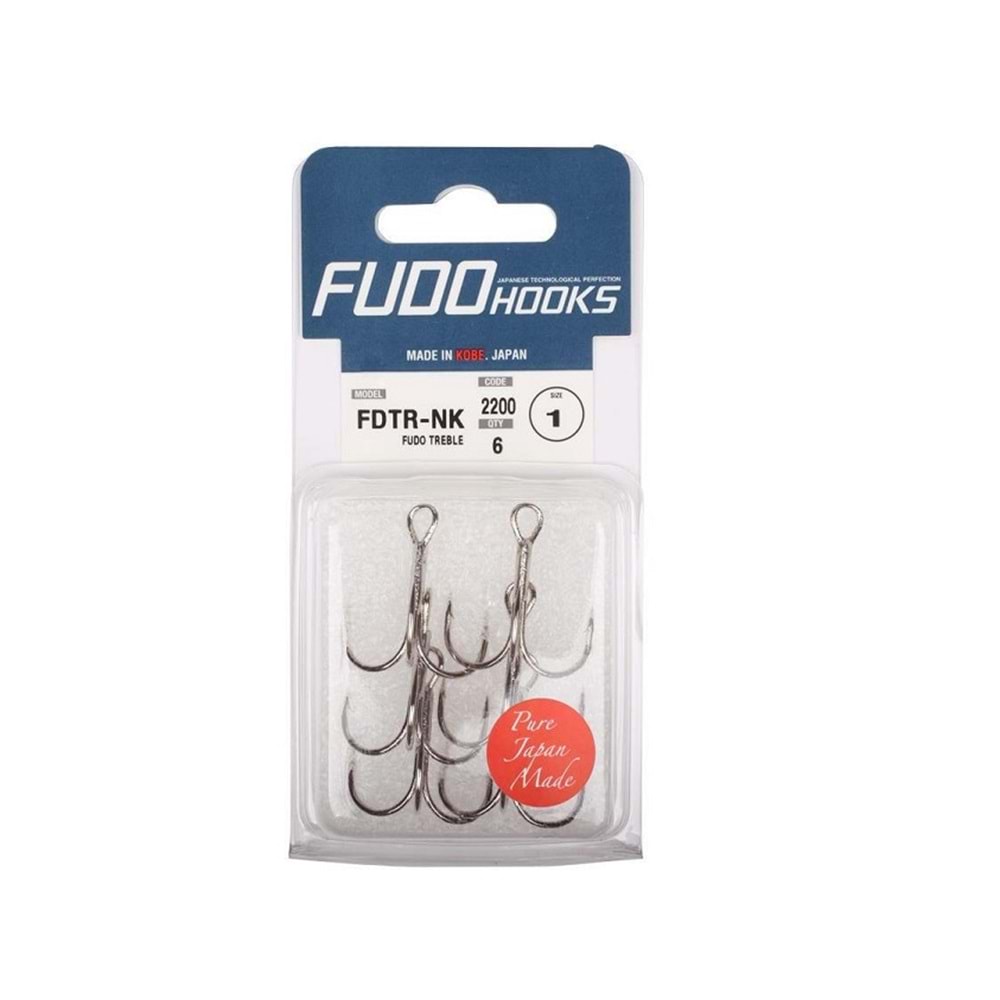 Fudo 2200 Treble 3lü Nikel İğne