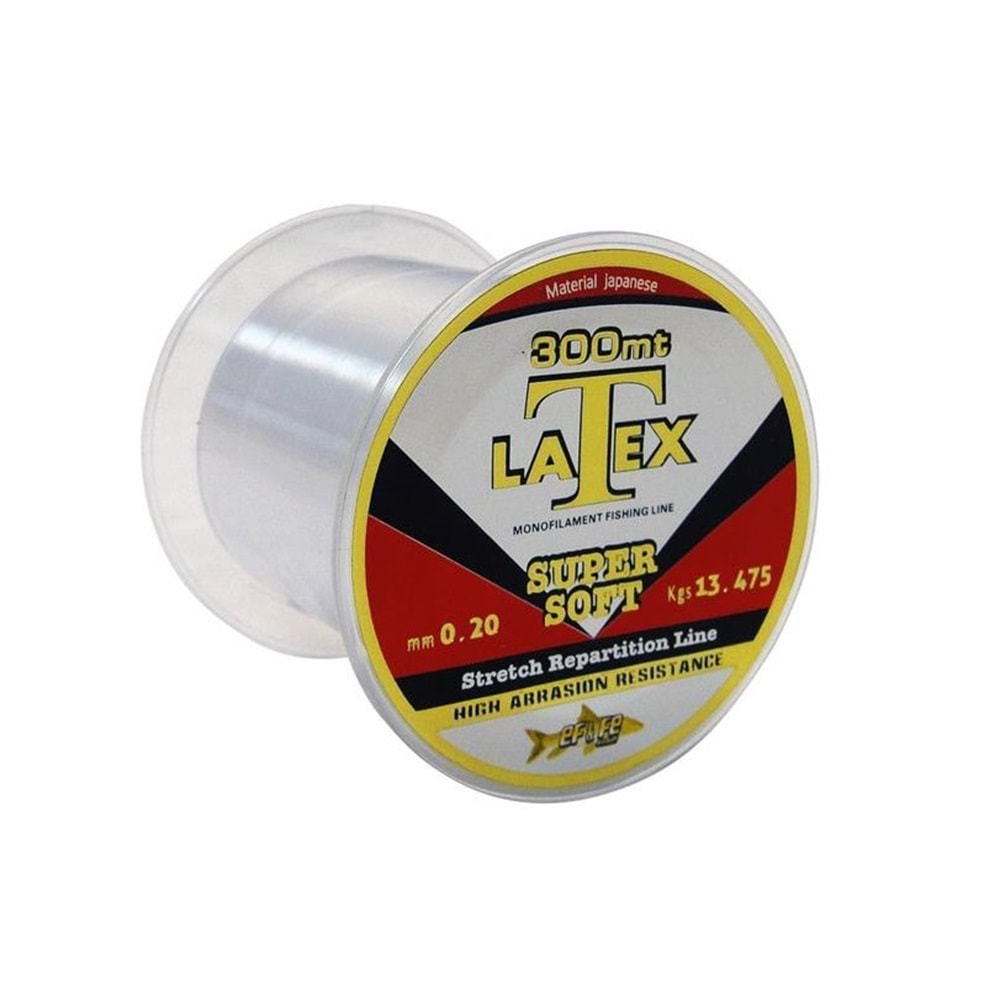 LATEX 300mt. MONOFİLAMENT MİSİNA - 0.23MM