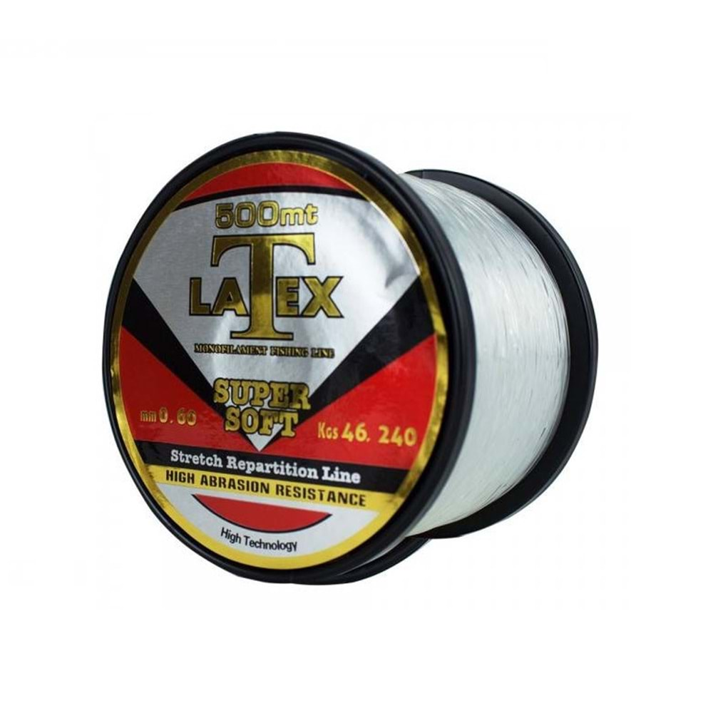 LATEX 500m. MONOFİLAMENT MİSİNA - 0.50MM