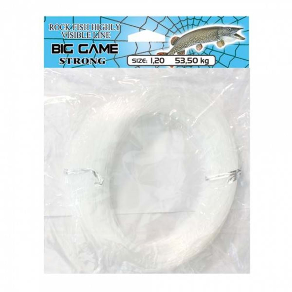 MİSİNA POŞET BİG GAME - 0.50MM