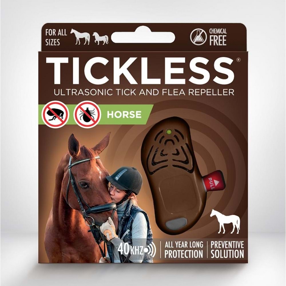 Tickless Horse Ultrasonic At ve Midilliler İçin Kene Bit Pire Kovucu
