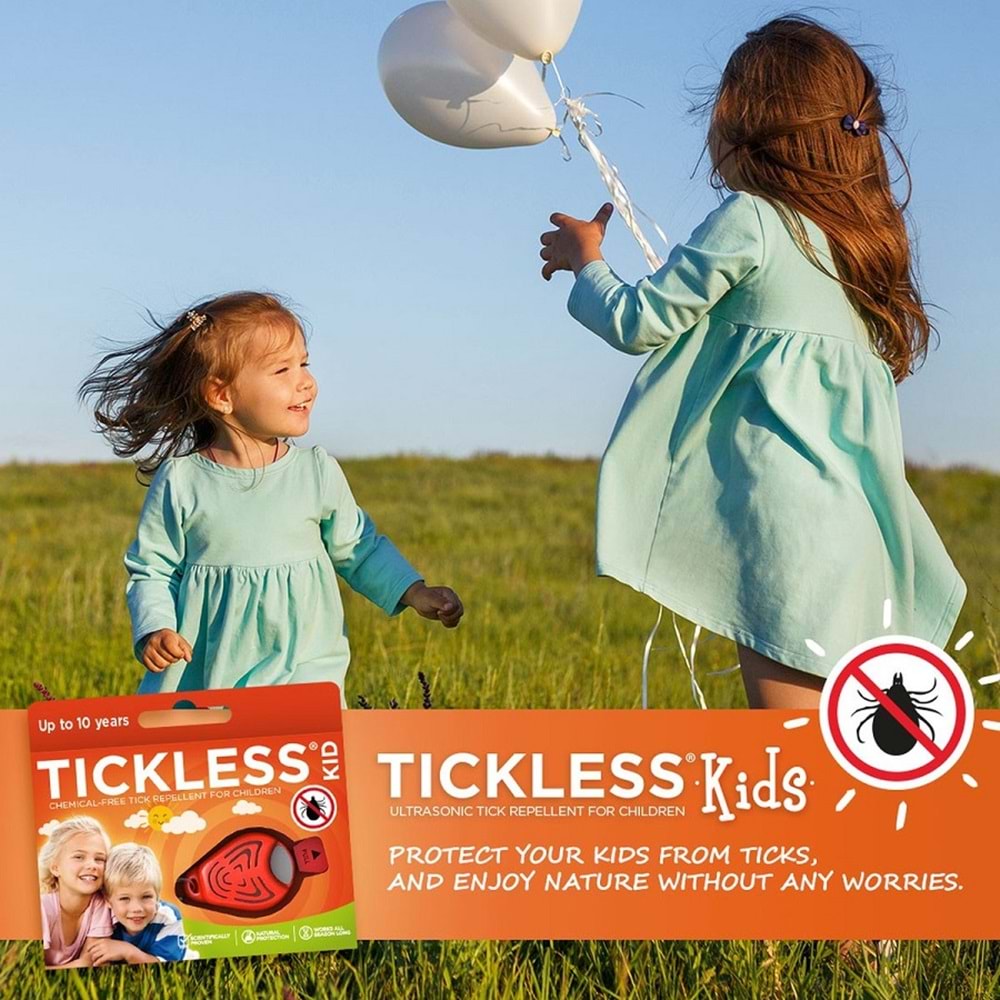 Tickless Kid Ultrasonic Çocuklarınız İçin Kene Bit Pire Kovucu