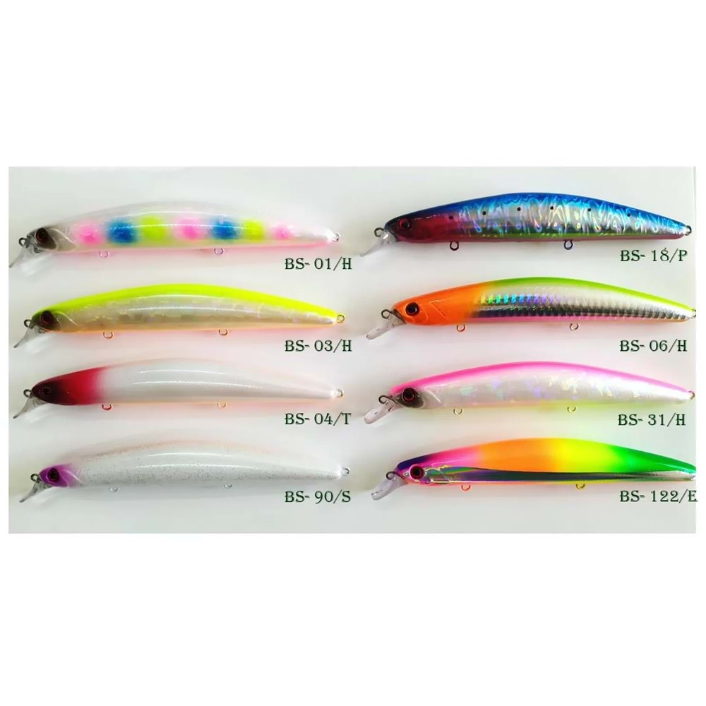 Turko Best Minnow 125F 21gr 60- 120 Dalarlı Rapala Maket Balık - BS-122-E