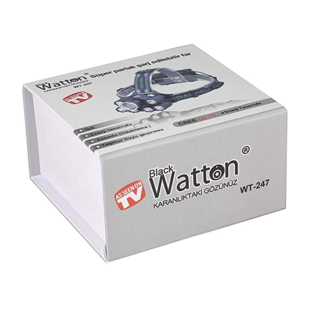 Watton En Güçlü Kafa Feneri Çok Fonksiyonlu Ledli Watton Wt-247