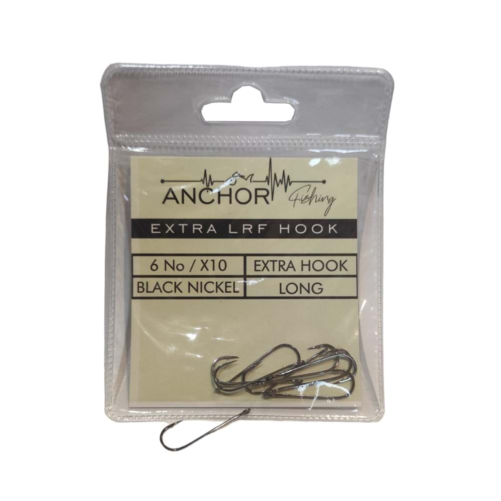 Anchor Extra Lrf Hook Tırnaklı Lrf Jighead İğnesi - NO-10