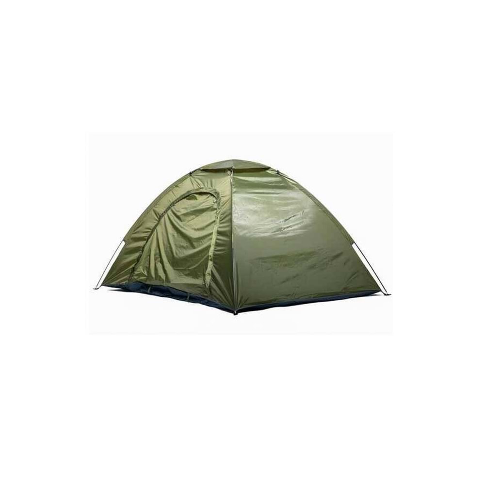 Captain 3 Kişilik Kamp Çadırı 7301 Sineklikli ve Çubuklu Kolay Kurulan 200X200X150cm