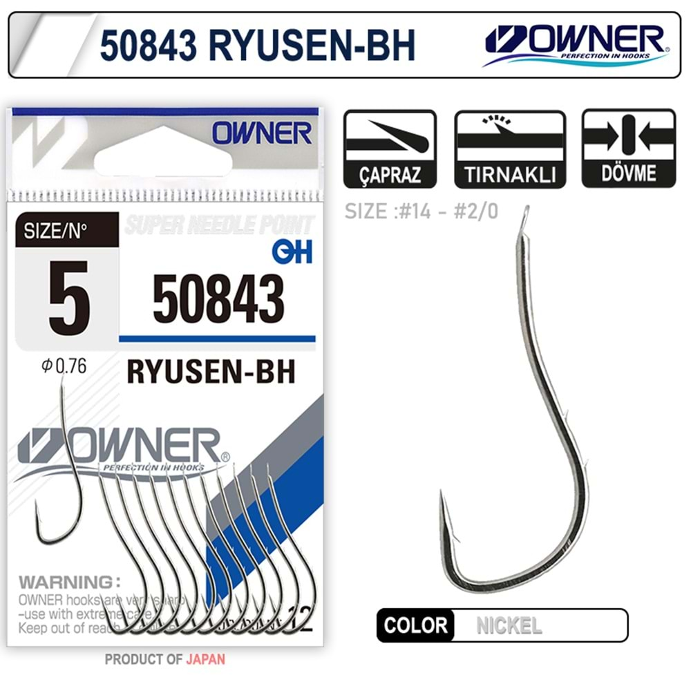 Owner 50843 Ryusen-Bh White İğne - NO-2