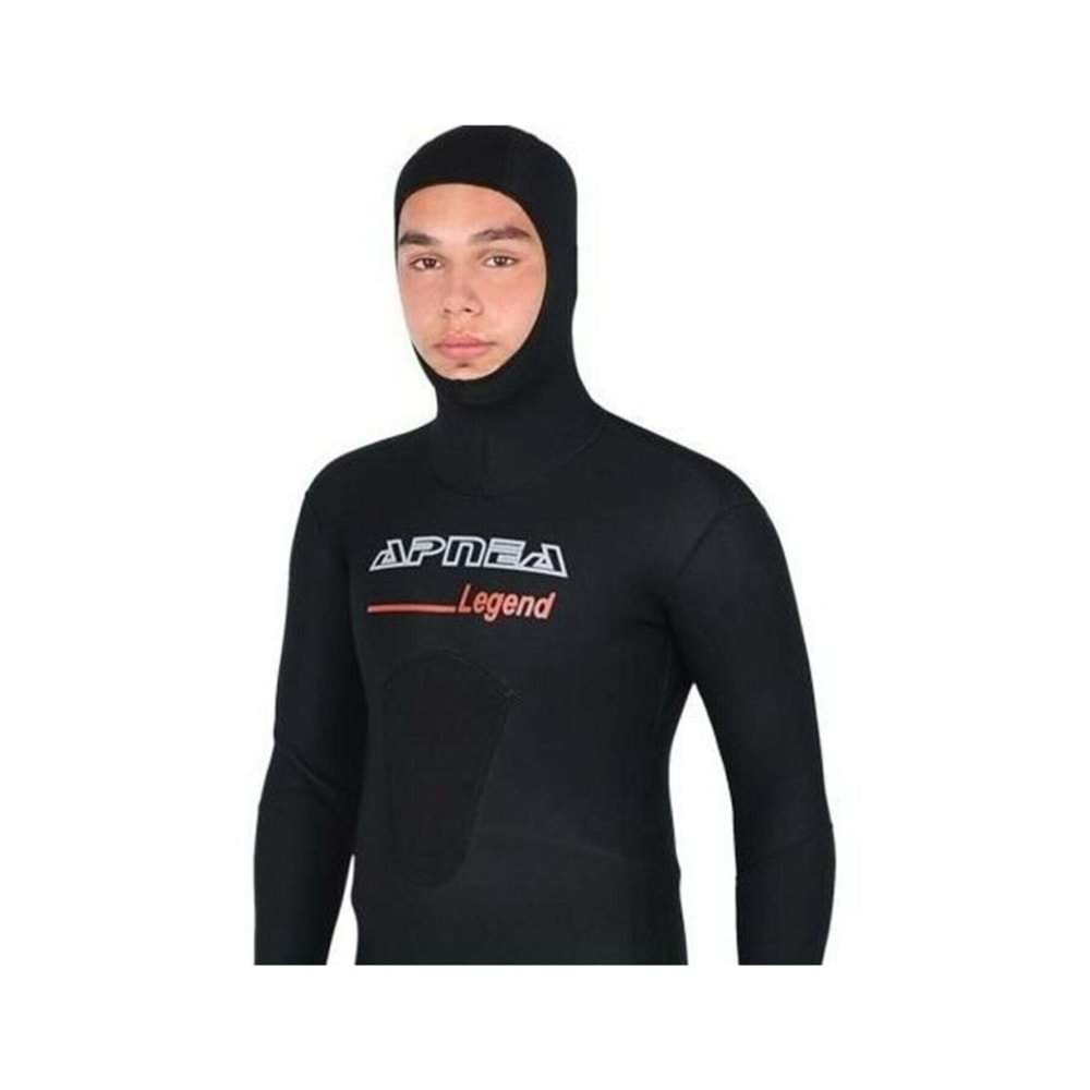 5mm Apnea Legend Black Kuru Giyim İçi Havlulu Dalış Elbisesi - 3XL