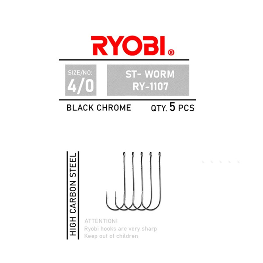 Ryobi ST-Worm Olta İğnesi - NO-3-0