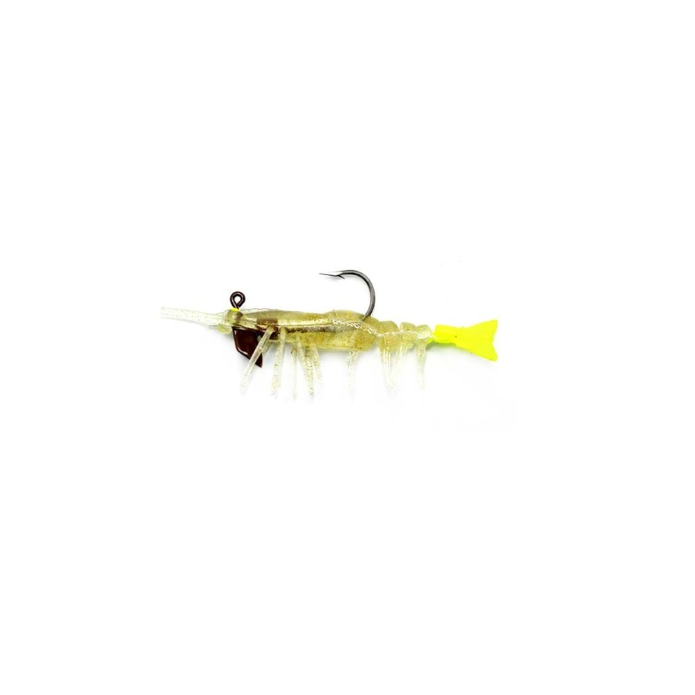 Captain 3049 Magic Shrimp 3D Silikon Karides 76mm 5.5gr Suni Yem - COL:04