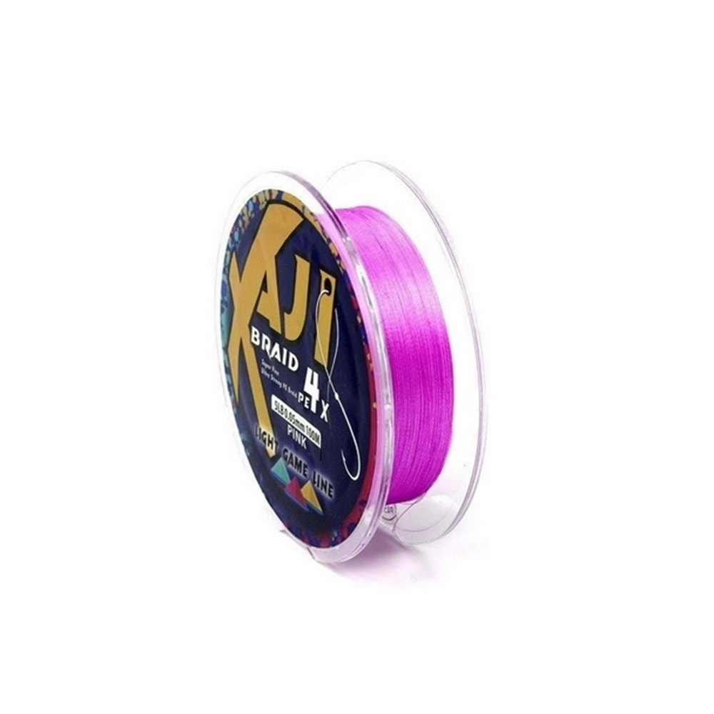 Fujin Aji Light Game Braid 4X 100Mt. Pink Lrf İp Misina - 0.02MM