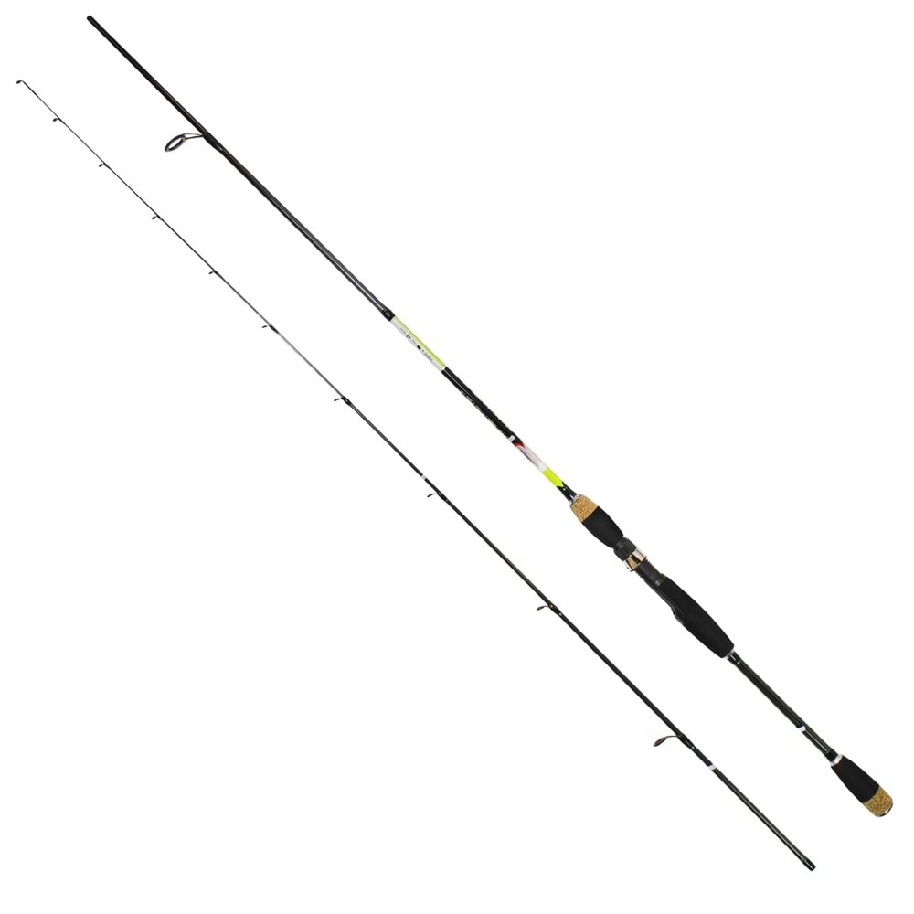 Captain 1351 Popping 2 Parça LRF Spin Kamış 3-15gr Atar 228cm