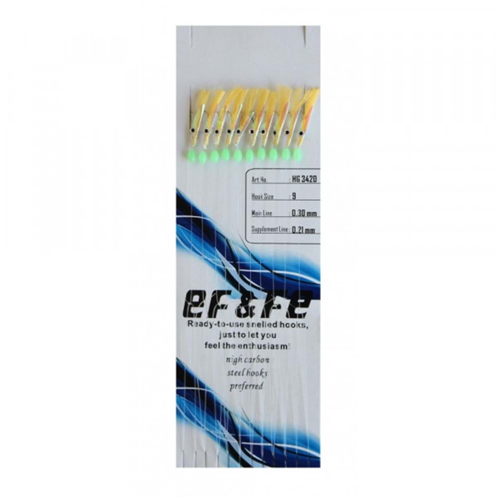 EFFE ÇAPARİ SABİKİ 10lu HG3420 - NO-7