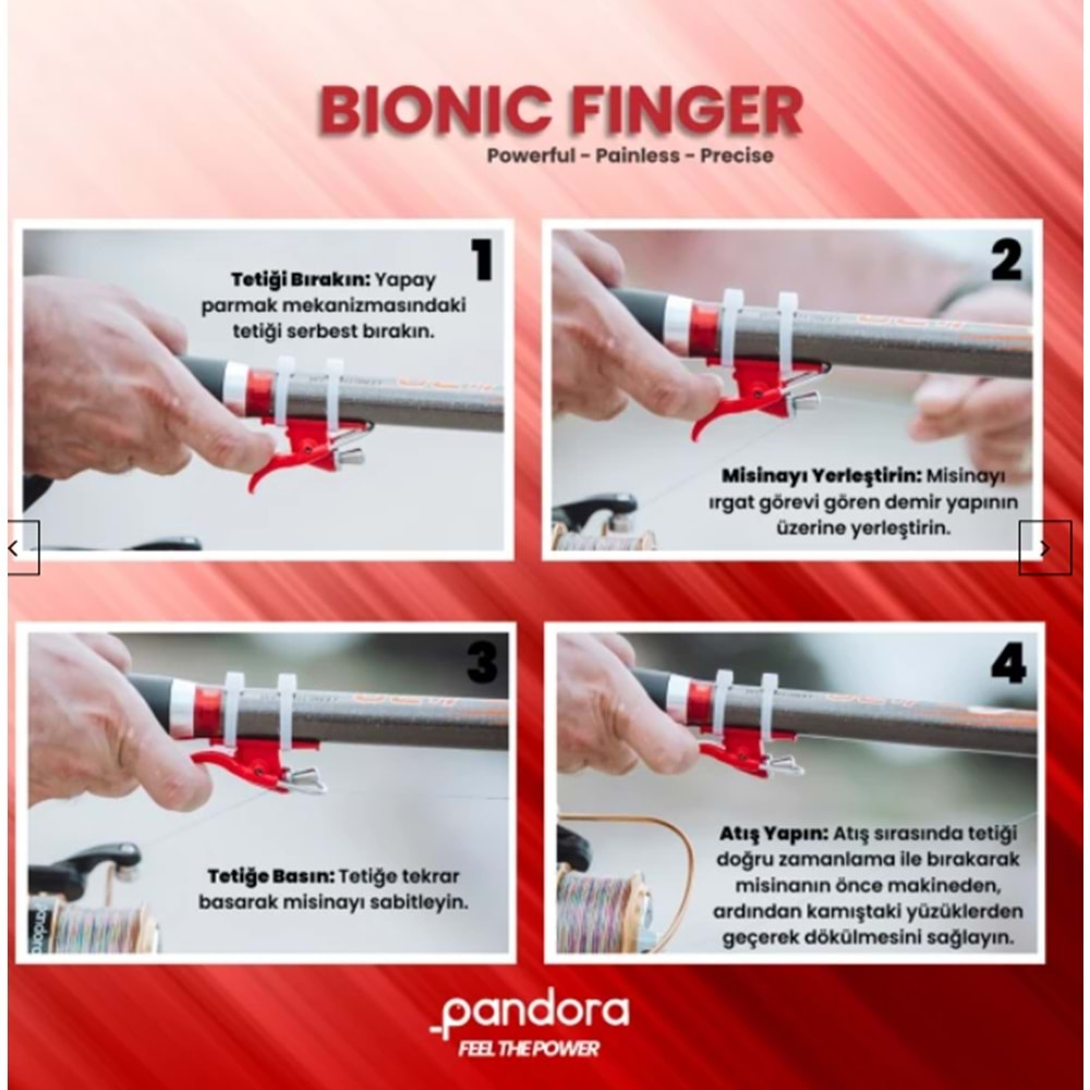 Pandora Bionic Finger Uzun Atış Aparatı