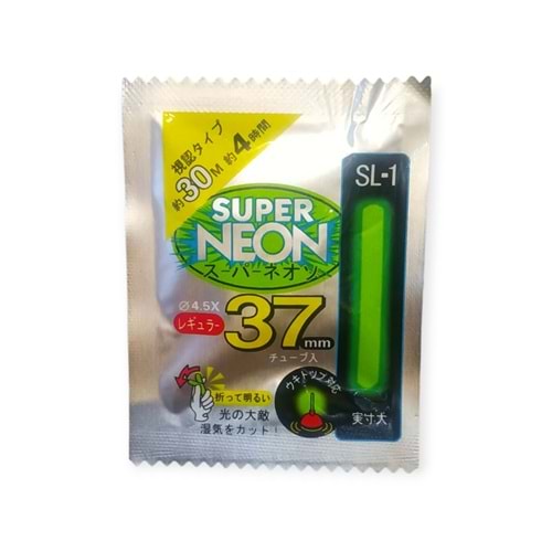 Zuri Super Neon 37mm Tekli Fosfor