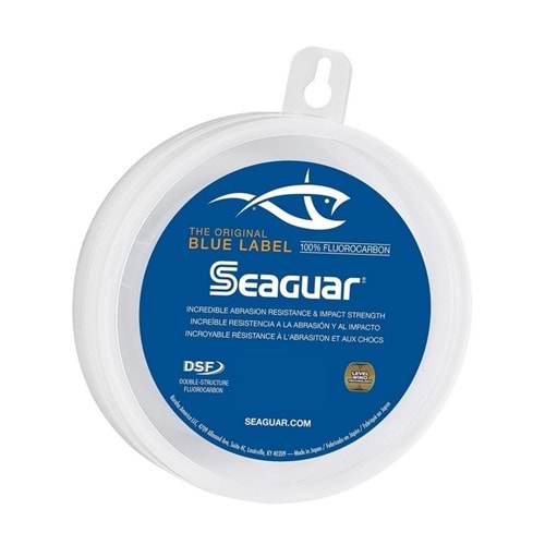0.285mm Seaguar Blue Label %100 Fluoro Carbon Misina 22.9 metre