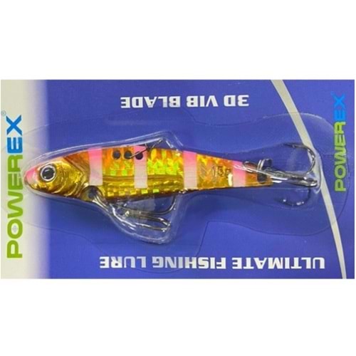Powerex UFL Minnow 3D Vibration Blade 5.2cm 7gr Suni Yem 6499