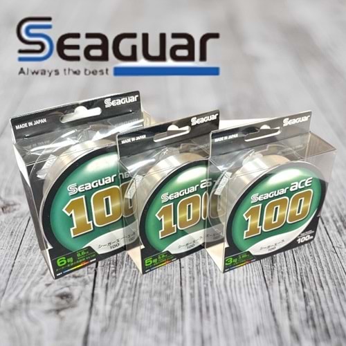 0.185mm Seaguar Ace %100 Fluoro Carbon Misina 100mt