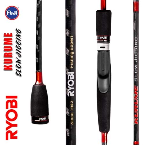 Ryobi Kurume 1.80m 40-150gr Slow Jigging Olta Kamışı