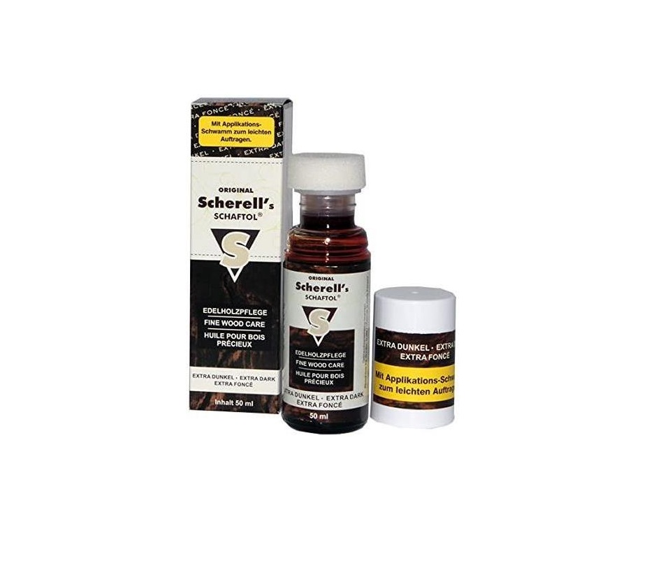 Ballistol Scherell's Schaftol Süngerli Ekstra Koyu Kundak Boyası