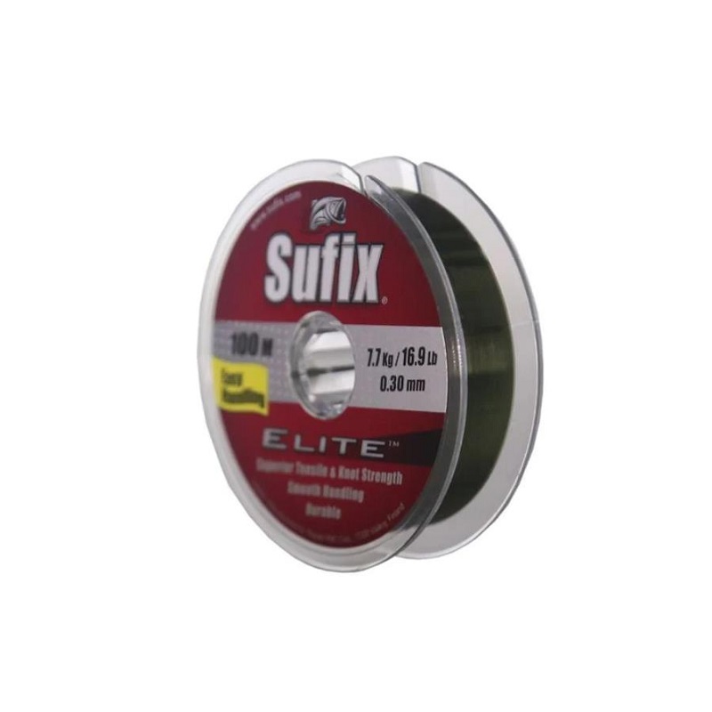 Sufix Elite 0,30mm Lovis Green 100m Misina
