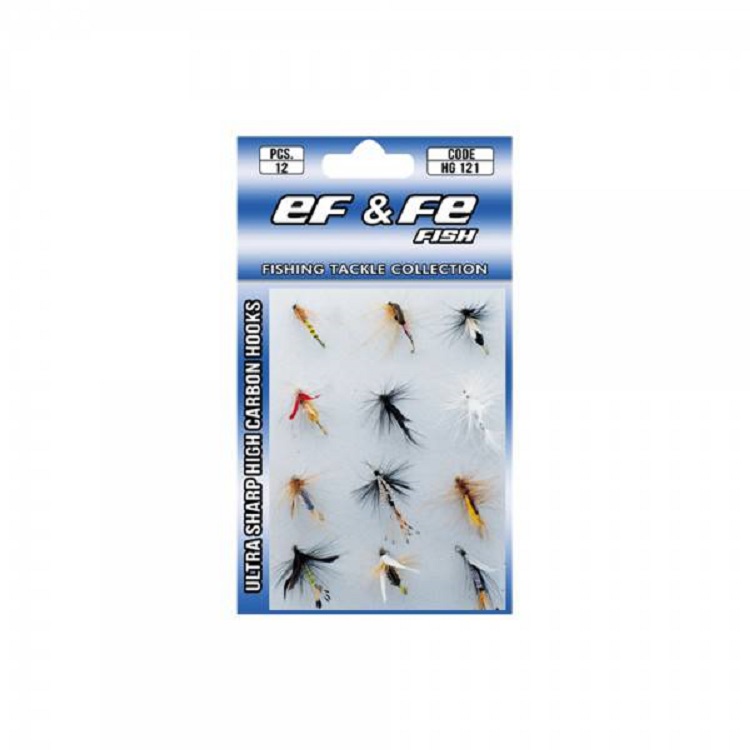 EFFE FLY SİNEK İĞNE SETİ HG 121 - 1 Paket 12Lİ