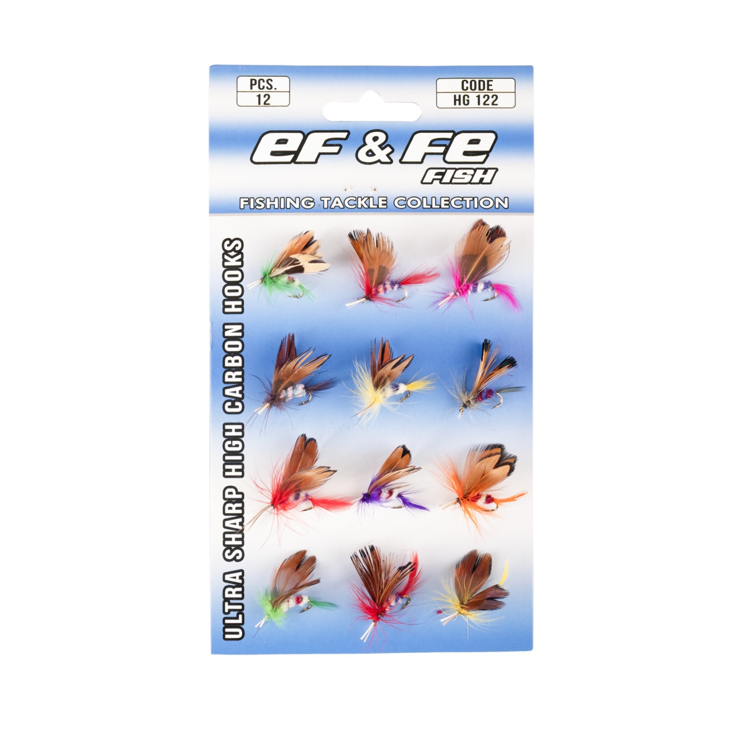 EFFE FLY SİNEK İĞNE SETİ HG 122 - 1 Paket 12Lİ