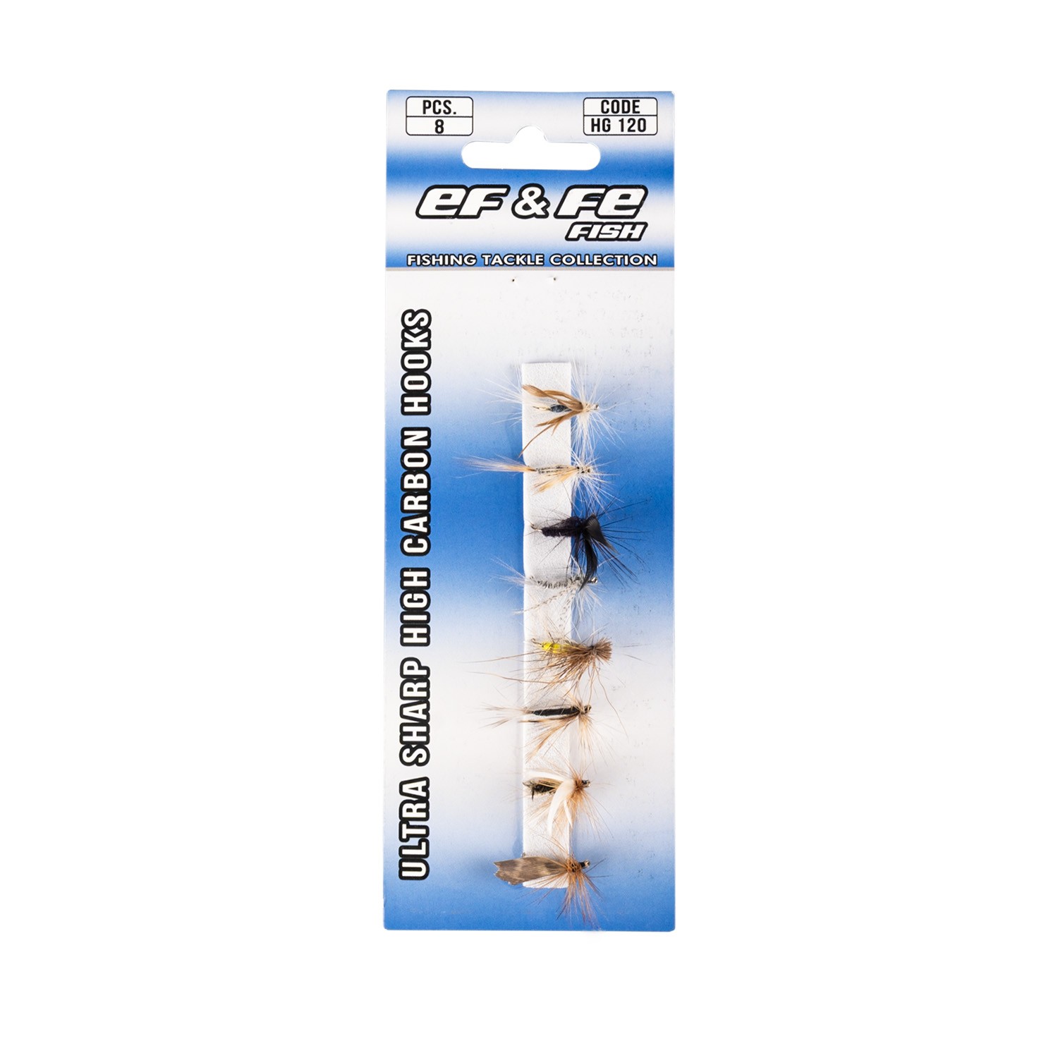 EFFE FLY SİNEK İĞNE SETİ HG 120 - 1 Paket 8Lİ