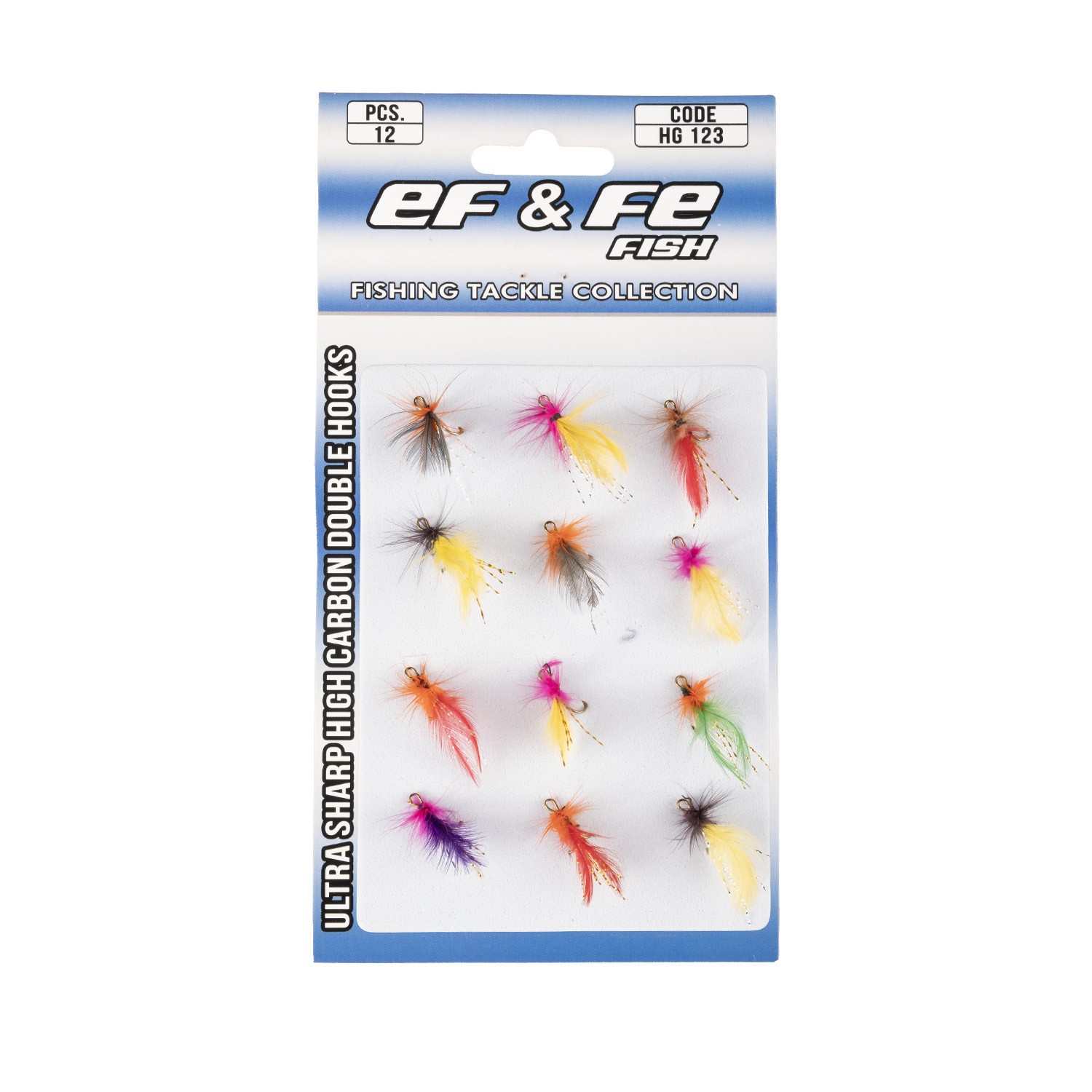 EFFE FLY SİNEK İĞNE SETİ HG 123 - 1 Paket 12Lİ