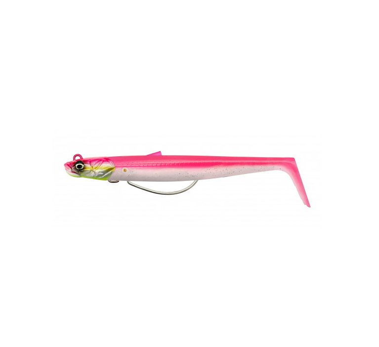 Savage Gear Sandeel V2 Weedless 11.5 cm 22 gr Pink Pearl Silver 2+1