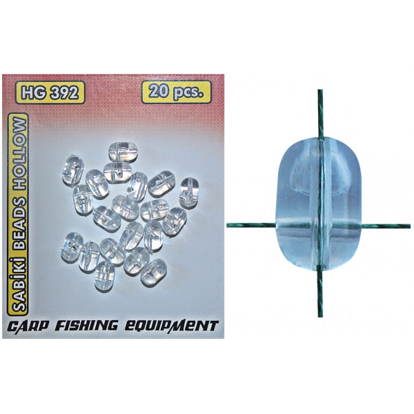 4.7X6mm Bolie Sabiki Beads Hollow HG392