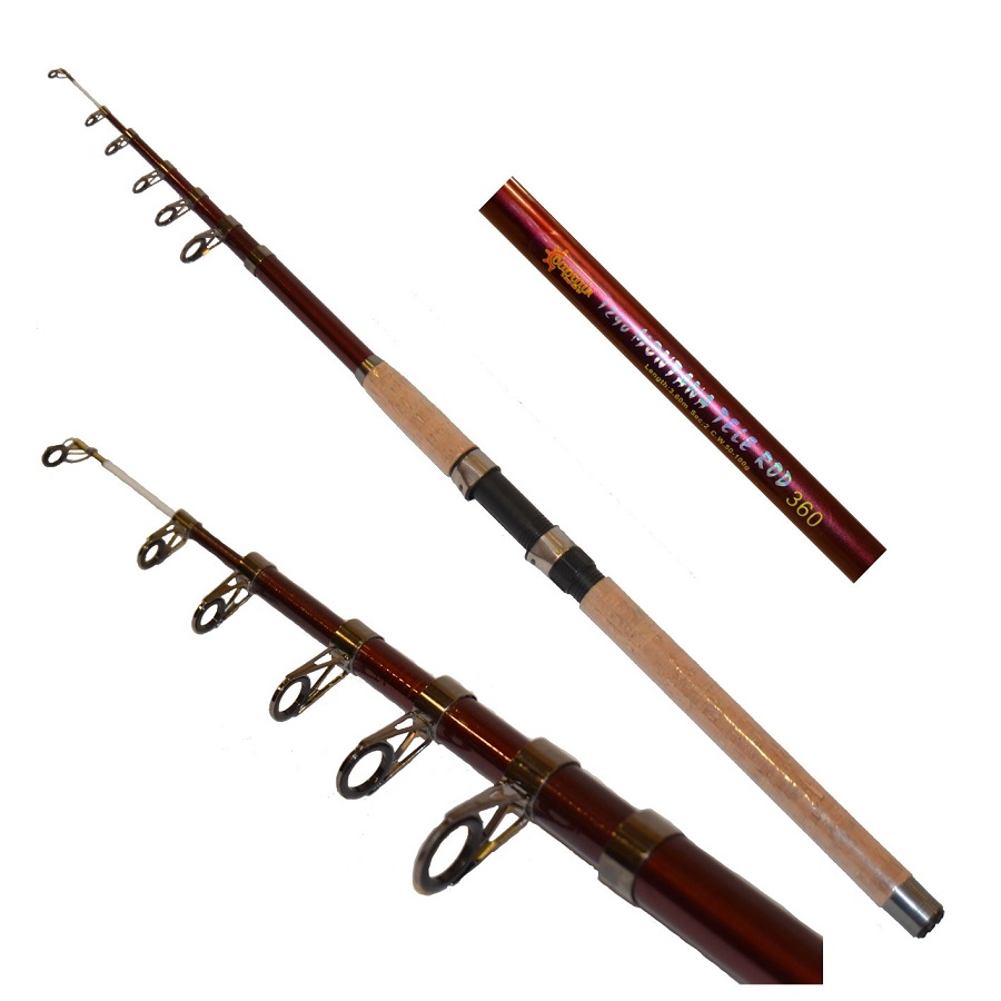 Captain 1290 Montana 3.60m Teleskopik Kamış 50-100gr Atar