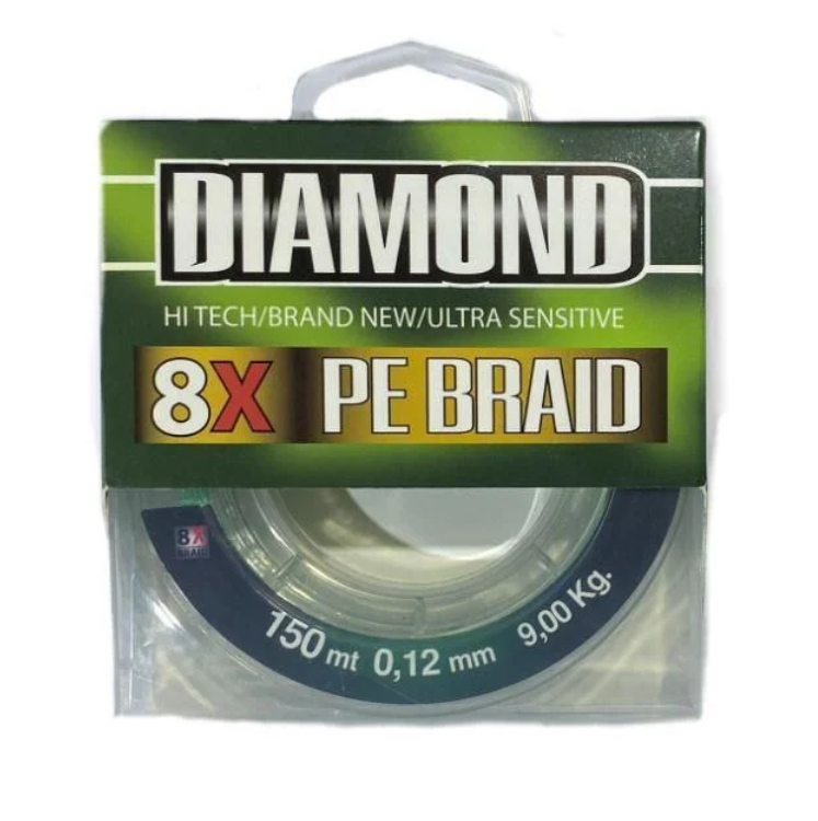 0.26mm Bauer Diamond 8x İp misina 150m.