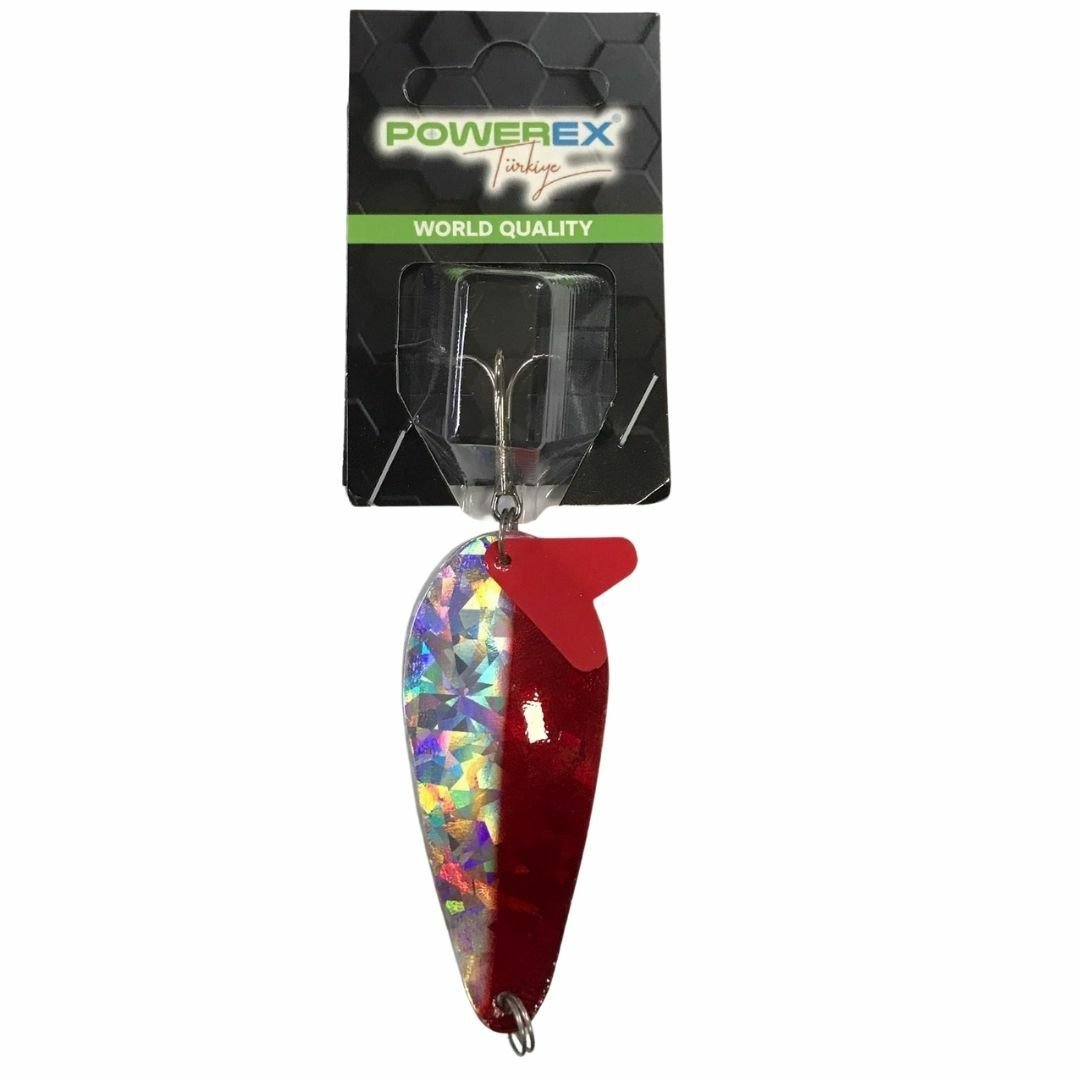 Powerex Mouse 28gr 7.5cm Hologramlı Silver 5541 Turna Metal Kaşık Sahte Yem