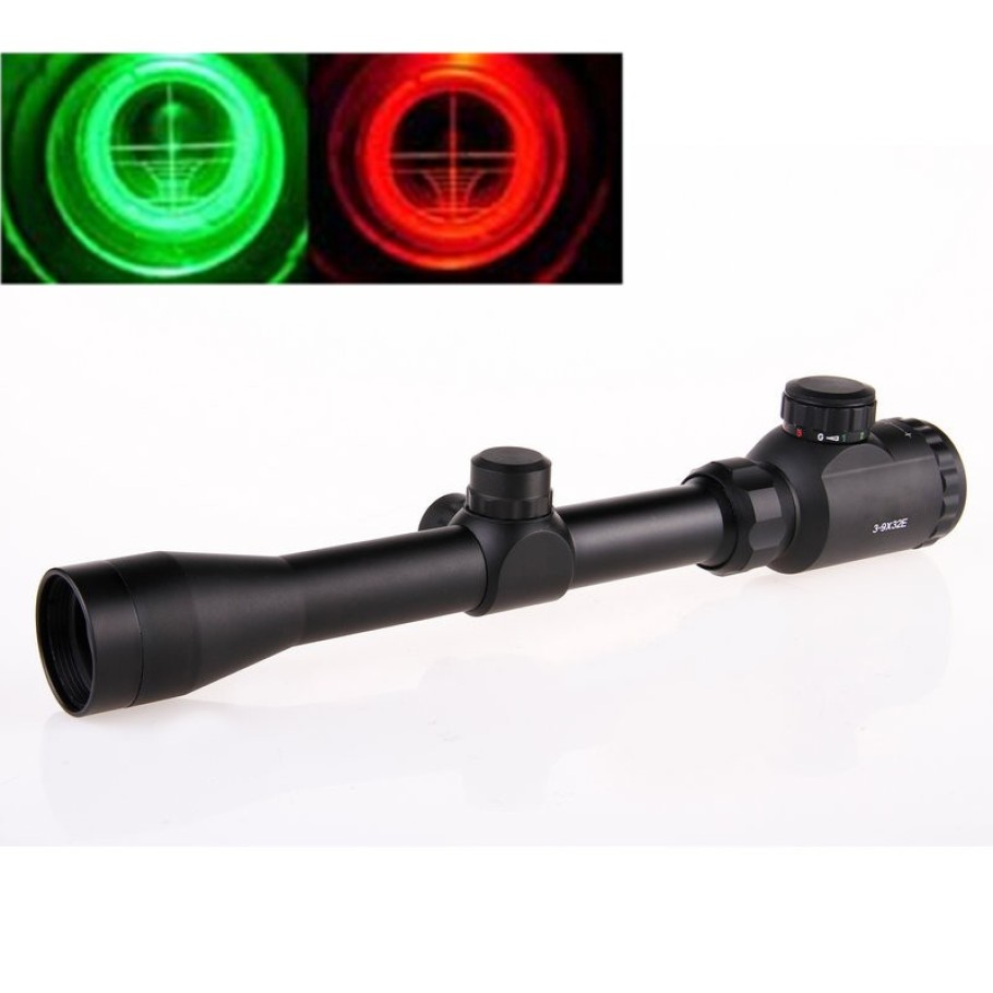 Spike 3-9x32EG Zoomlu Işıklı Keskin Nişancı Dürbünü