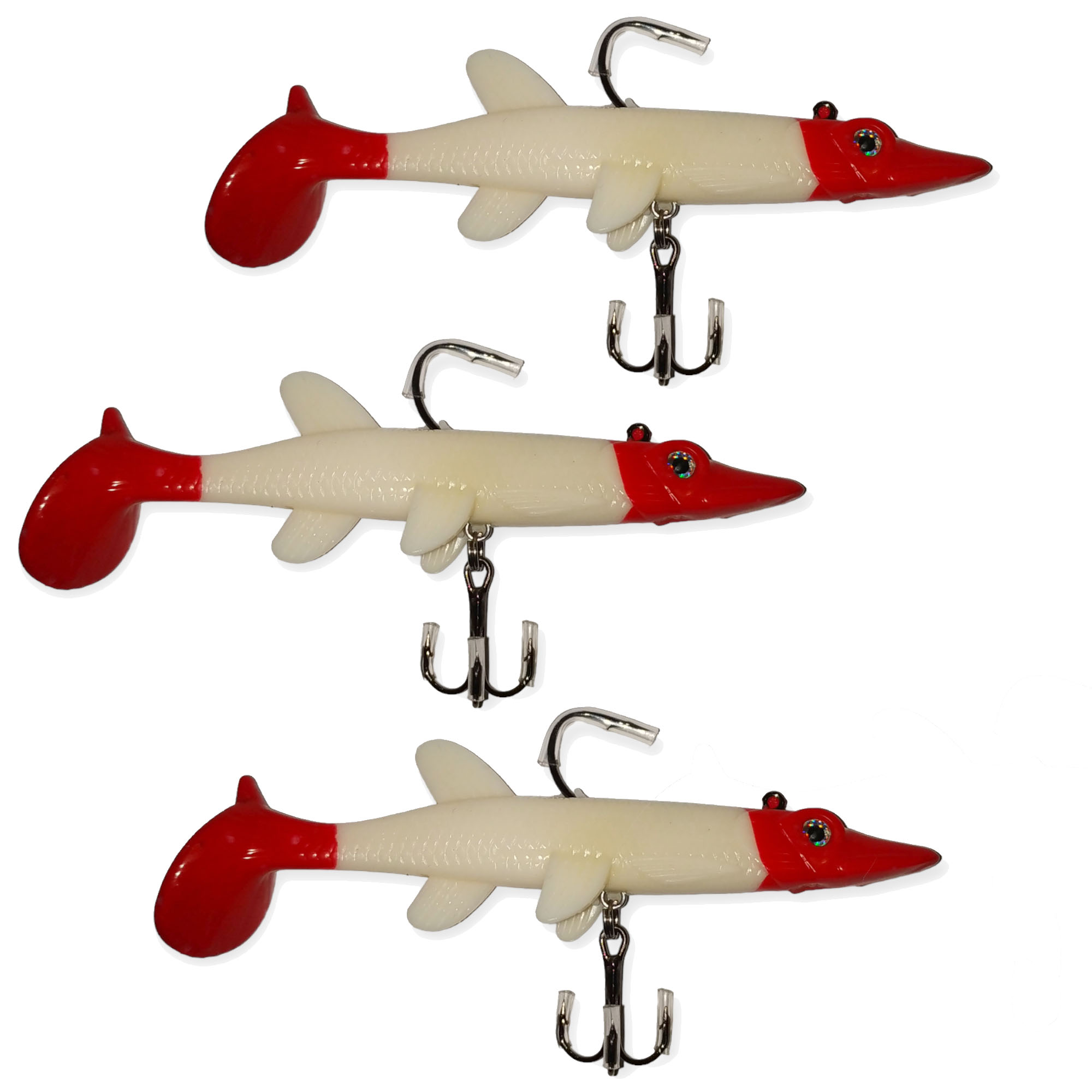 Oskar Turna Silikon Balık Color 3 10cm 3lü Paket