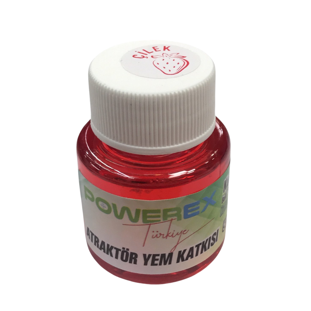Powerex Çilek Kokulu 50ml. Atraktör Yem Katkısı