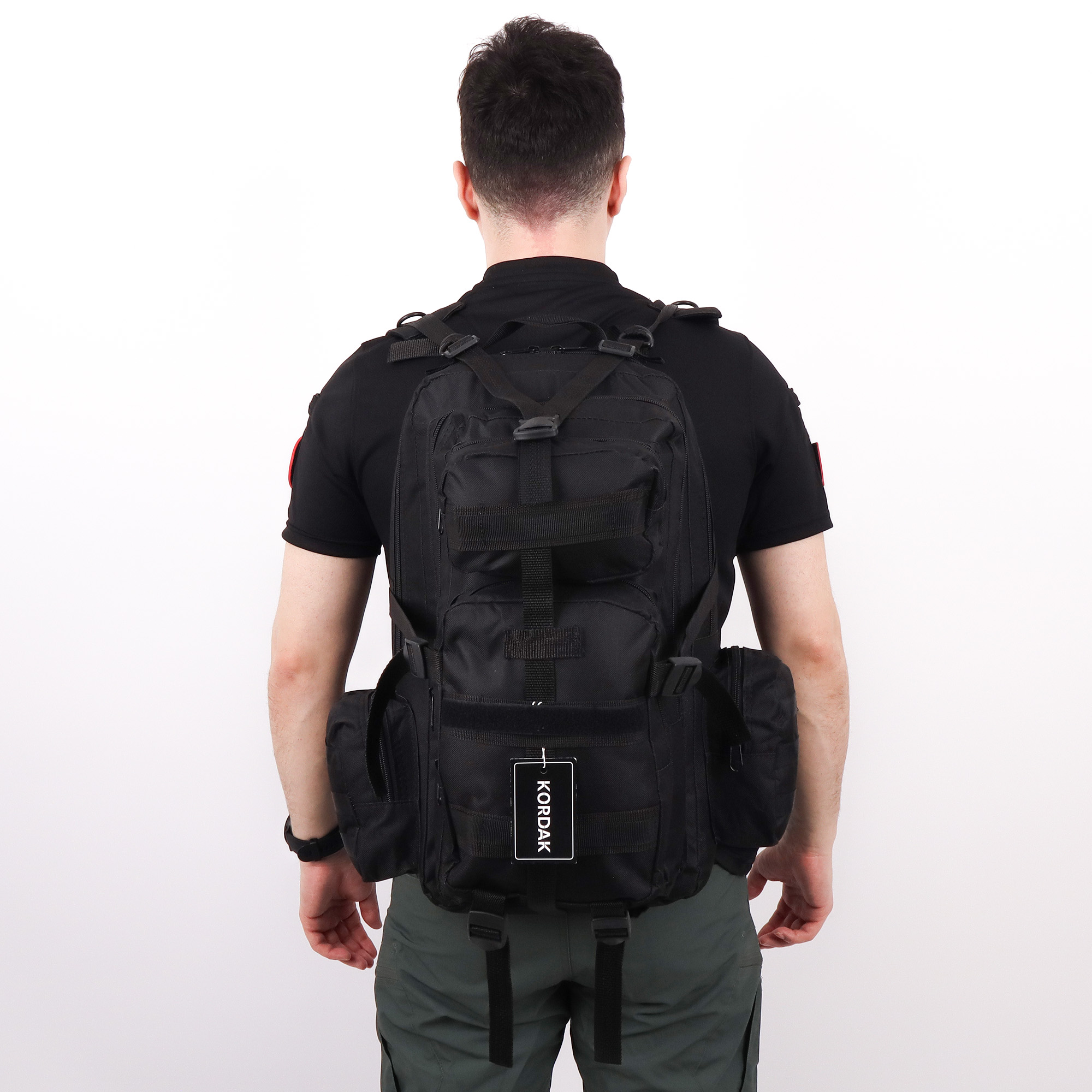 42 lt Siyah Taktik Outdoor Sırt Çantası