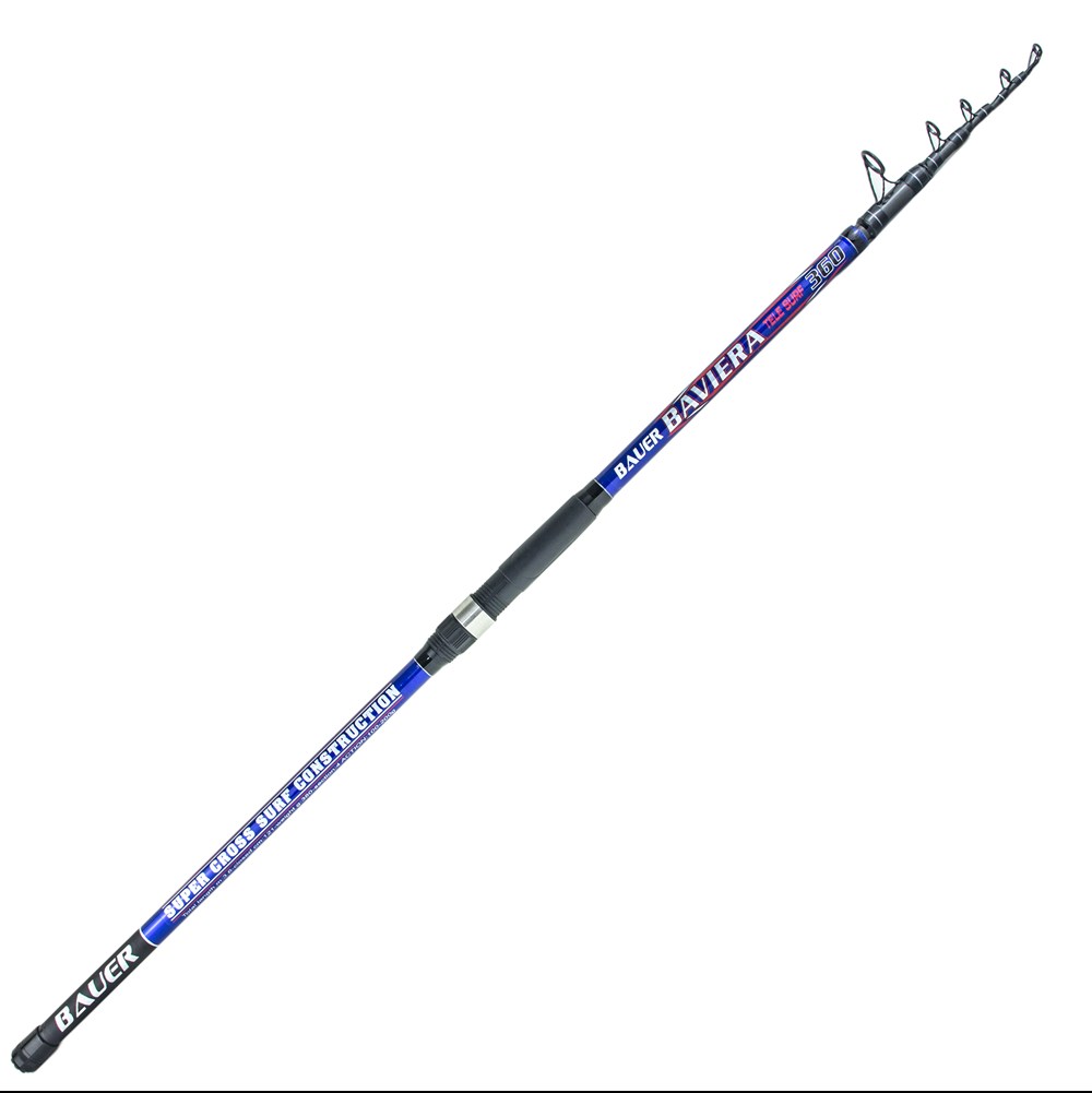 Bauer Baviera 3.90m Teleskopik Surf Olta Kamışı 100-200gr
