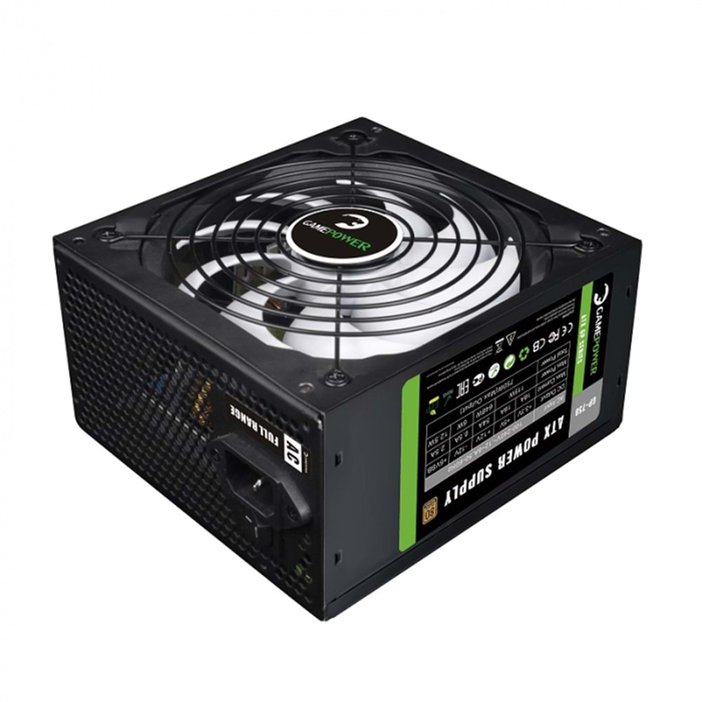 POWER SUPPLY GAMEPOWER GP-750 APFC 14C M 80+(BRONZ) 750W