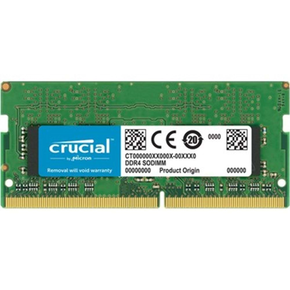 BELLEK CRUCIAL 32GB 3200MHZ DDR4 CT32G4SFD832A NOTEBOOK