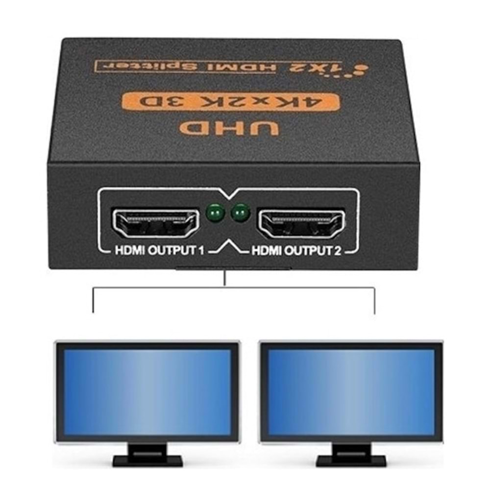 ALFAIS HDMI SPLITTER AL4435 1X2 HDMI 4K
