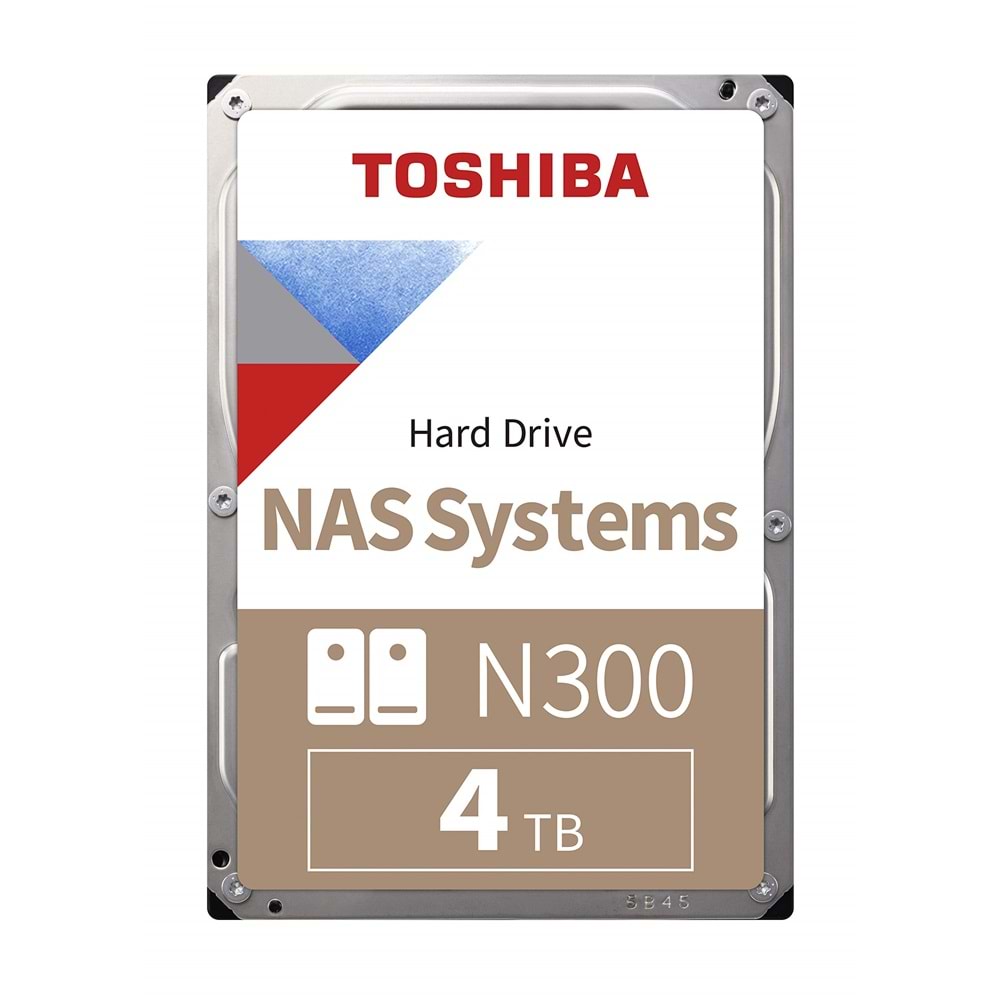 HDD TOSHIBA 3.5 4TB N300 128mb 7200RPM HDWG440UZSVA 7/24 NAS