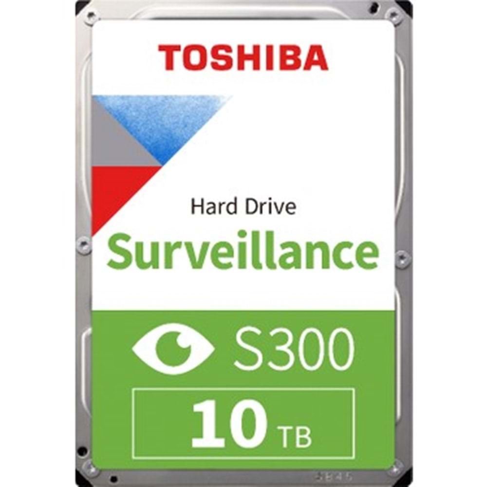 HDD TOSHIBA 3.5 10TB S300 PRO 256MB HDWT31AUZSVA 7200RPM SATA 3 7/24